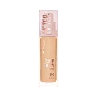 Maybelline New York Lifter Plump & Glow Foundation 118