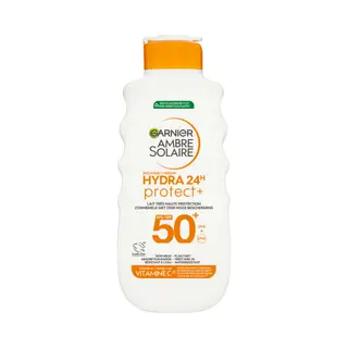 Gratis, Garnier Ambre Solaire Hydra 24 Protect Zonnebrandmelk Spf 50+ 175 Ml