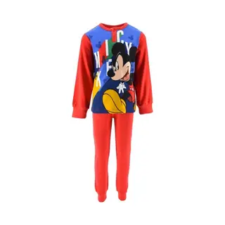 Disney Mickey Mouse Pyjama - Maat 98 - Rood - 100% Katoen