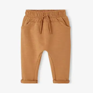 Vertbaudet Babybroek Uit Molton Voor Jongens Karamel