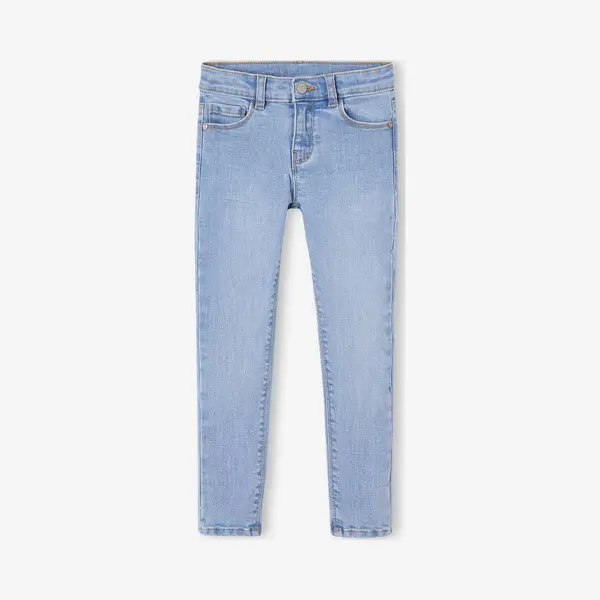 Vertbaudet Basics Skinny Broek Lichtblauw thumbnail