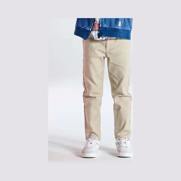 Vertbaudet Jungen Chino, 5-Pocket-Form Beige 92/98 thumbnail