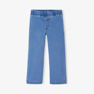 Vertbaudet Wijde Tregging Voor Meisjes Van Denim Middenblauw