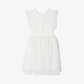 Vertbaudet Tulle-jurk Voor Meisjes Wit