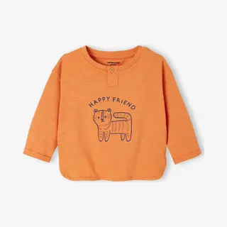 Vertbaudet Baby Shirt Mit Löwe Rost 74