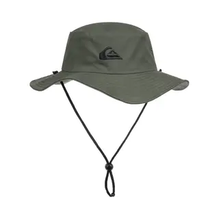 Quiksilver Mens Bushmaster Bucket Hat, Green, S-M Eu