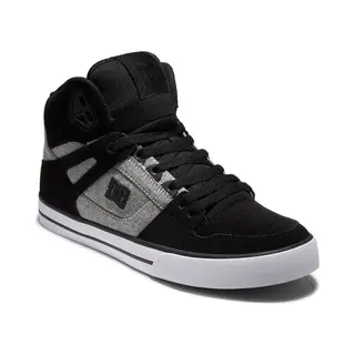 Dc Shoes Men's Pure Leather High-top Shoes Sneaker, Black, 10 Uk