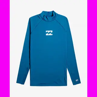 Langarmshirt Billabong Waves All Day In Blau. - S