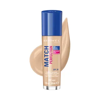 Rimmel Match Perfection Foundation 30 ml Pumpenflasche Flüssigkeit 100 Ivory