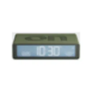 Lexon Flip Classic Digital alarm clock Khaki