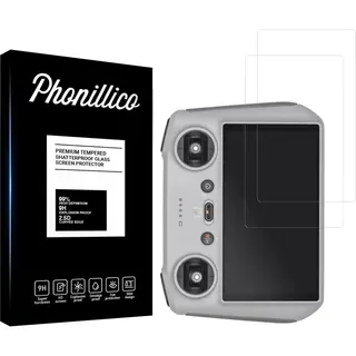 Phonillico Screenprotector Voor Dji Rc / Dji Rc 2 - 2 Stuks Beschermglas Van Glas Transparante Glazen Schermbeschermfolie