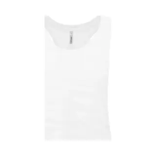 Tank Top Dames Xs Proact Mouwloos White 65% Polyester, 35% Viscose