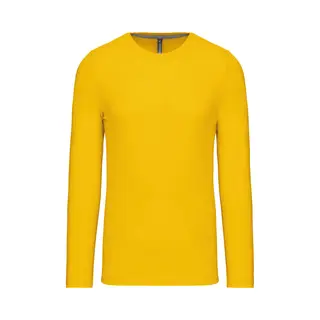 Kariban Langarmshirt Herren Langarmshirt Men's Long-sleeved Crew Neck T-shirt