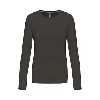 Kariban, Damen, Shirts, Col Rond, Grau, (Xxl)