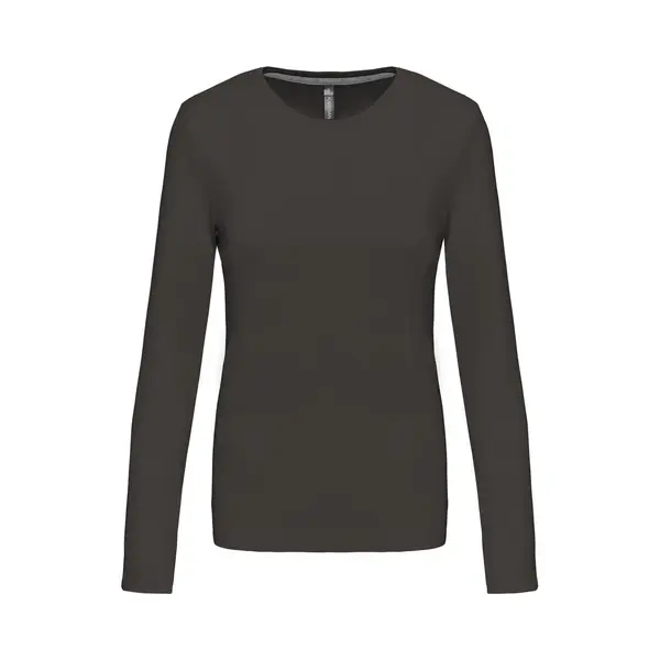 Kariban, Damen, Shirts, Col Rond, Grau, (Xxl) thumbnail
