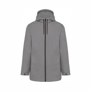 Kariban Uniseks Fleecejas Met Gevoerde Capuchon K6153 - Silver - Xxl