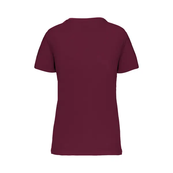 Kariban Dames-t-shirt BIO150 Ic V-hals K3029IC - Wine - Xl thumbnail