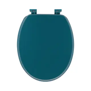 Tendance - Wc-deckel Mdf 18 Zoll Kunststoffbefestigungen - Tahiti-blau