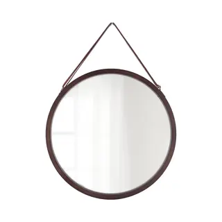 Hängespiegel Bambus Durchmesser 38 Cm - Braun - Tendance