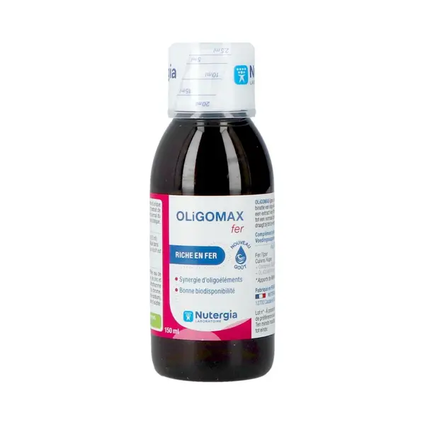 Nutergia Oligomax Ijzer 150ml Nf thumbnail
