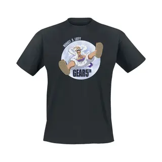 One Piece Gear 5th T-Shirt Black