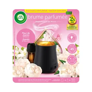 Air Wick Essential Mist Automatische Luchtverfrisser Starter Kit Jasmijn&Pioenroos 20 Ml