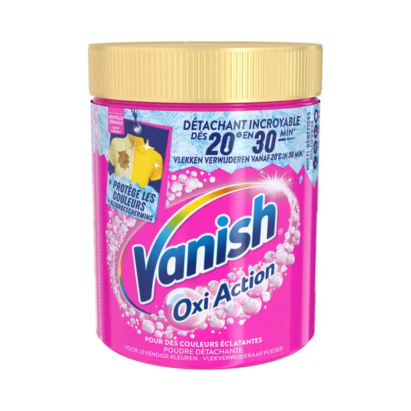 Vanish Oxi Action Fleckenentferner, Wirksam Ab 20 °C, 6 Packungen à 940 G thumbnail
