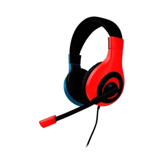 Bigben Connected SWITCHHEADSETV1R+B headphones/headset Wired Head-band Gaming Blue, Red