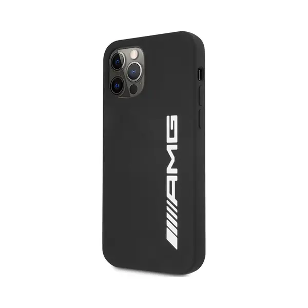 Mercedes Amg AMHCP12LSGLBGN IPhone 12 Pro Max 6, 7" Czarny/black Hardcase Silicone Big Logo (Apple IPhone 12 Pro Max), Smartphone Hülle, Schwarz thumbnail
