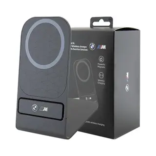 Bmw - M - Edition MagSafe 15W Inductieve Oplader - Zwart