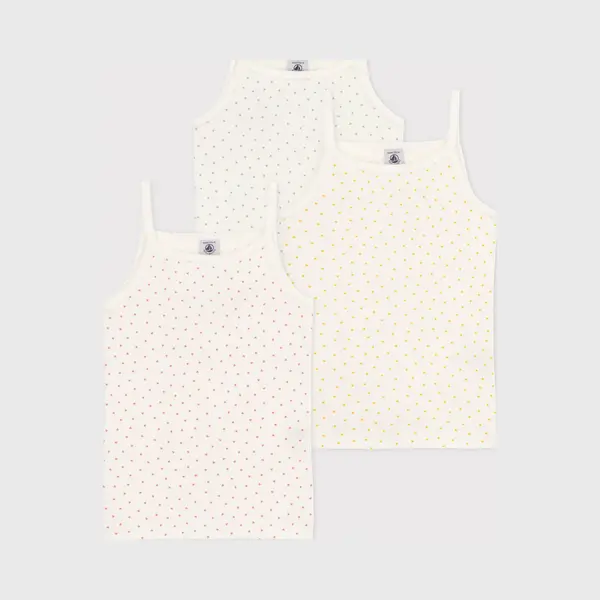 Petit Bateau Set Van 3 Onderhemdjes thumbnail