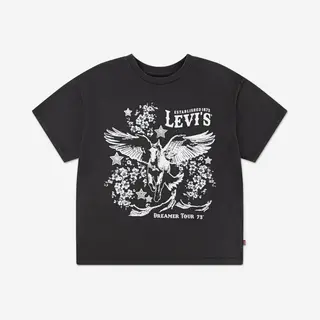 Levis Levi's Girls Retro T-Shirt In Black