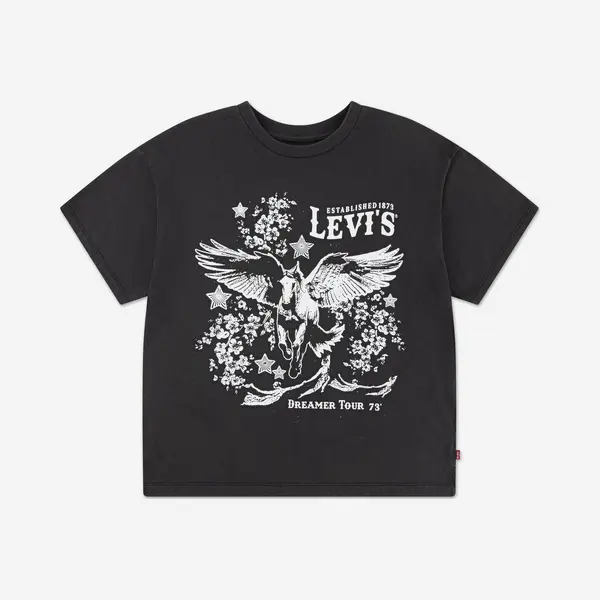 Levis Levi's Girls Retro T-Shirt In Black thumbnail