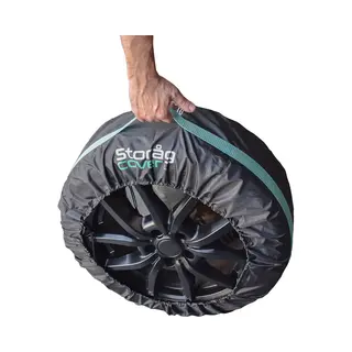 Storag 6047 Reifentaschen-Set Schwarz, 18Zoll, L