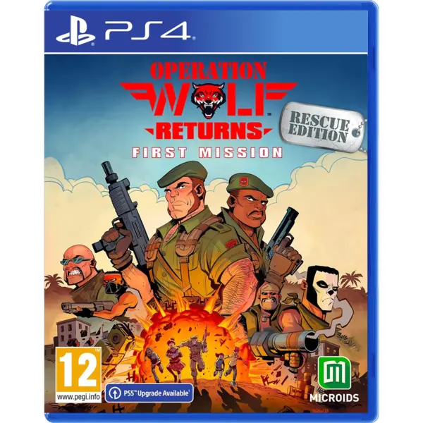 Microids Operation Wolf Returns: First Mission Standaard PlayStation 4 thumbnail