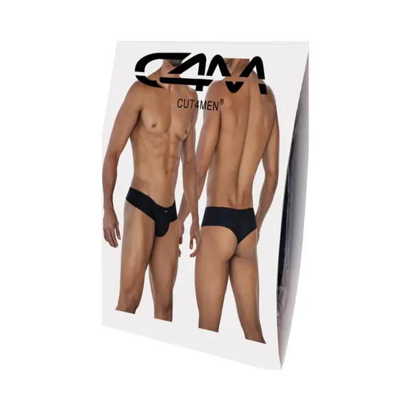 Sp4Ndex By Cut4Men Hybryd Cheeky Brief, Schwarz, Xl thumbnail