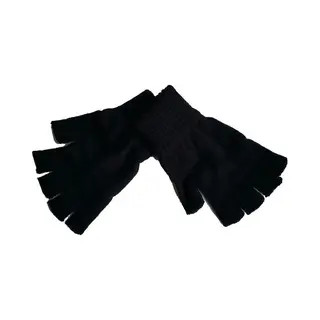 Bonanza Handschoen Zonder Vingers - Zwart