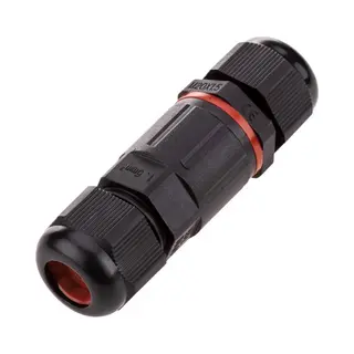 V-Tac Waterdichte Kabelkoppeling 5-9mm - IP68 - 3x1, 5mm2 - Zwart