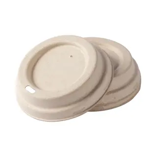 Use.green Bekerdeksel Van Suikerriet 360 Ml, 100% Composteerbaar, Geschikt Voor Vloeistoffen, Warm, Koud, Vetgehalte, Ovenvast En Magnetronbestendig, Ideaal
