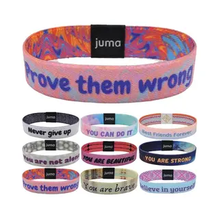 Jumada Juma Motiverende Armbanden Met Overtuigingen “Prove Them Wrong“ - Maat M (17cm) - Geluksbrenger, Vriendschapsarmband En Energiearmband - Geschikt