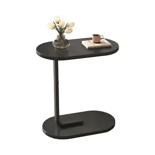 Home & Marker - Houten Bijzettafel - Koffietafel - Sidetable Zwart - Banktafel - Bedtafel - 38x28x58 Cm - Deskica