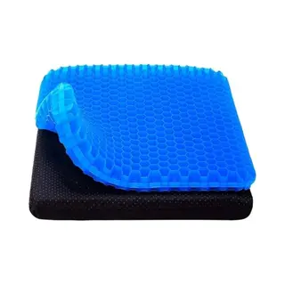 Frilla Comfortka Gel Zitkussen, Orthopedisch Zitkussen, Ademende Stoffen Bekleding, Gelkussen, Zitkussen Voor Bureaustoel, Keukenstoel, Rolstoel, Auto