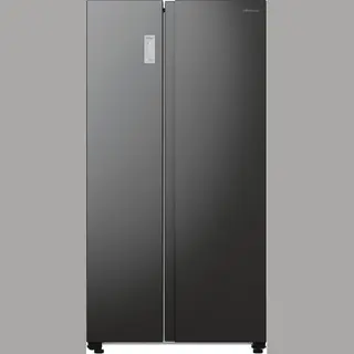 Hisense RS711N4AFE amerikaanse koelkast Vrijstaand 550 l E Zwart