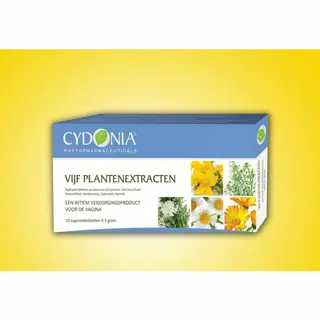 Cydonia Vijf Plantenextracten Intiem 10 Stuks