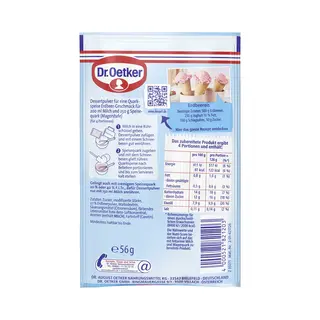 Dr. Oetker Oetker Quarkfein Erdbeer-Geschmack 56 G