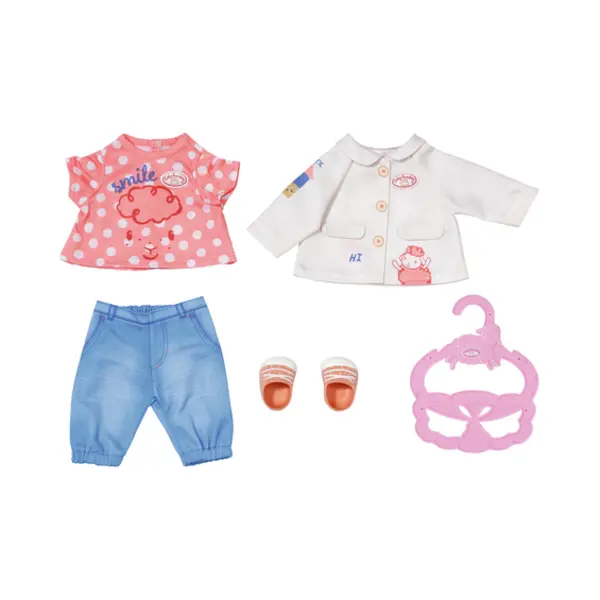 Zapf Baby Annabell Little Play Outfit Puppen-Kleiderset thumbnail