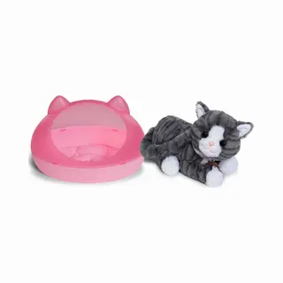 Zapf Baby born Kat Cookie met Mandje