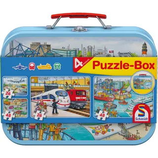 Schmidt Spiele 56508 puzzel Legpuzzel Voertuigen