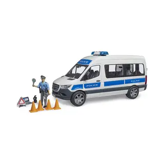 Bruder Mb Sprinter Polizei Einsatzfahrzeug mit Light & Sound Modul