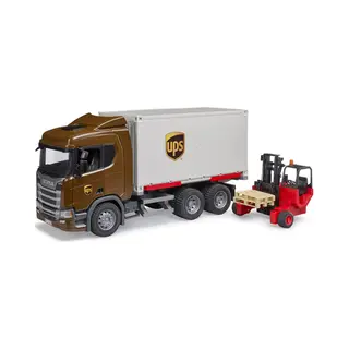 Bruder Scania Super 560R Ups Logistics Truck